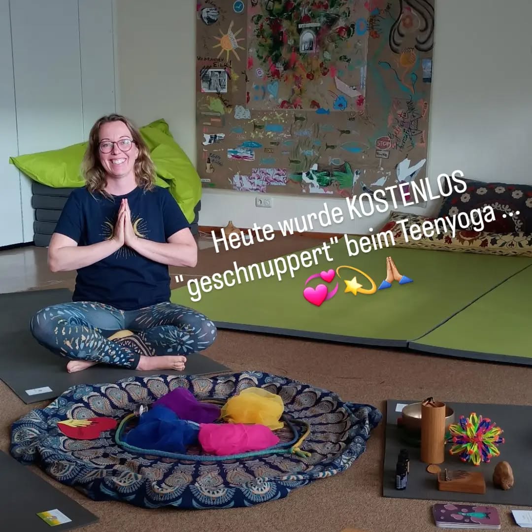 Eine kleine, feine Gruppe waren wir heute im Familienzentrum…